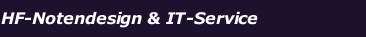 HF-Notendesign & IT-Service